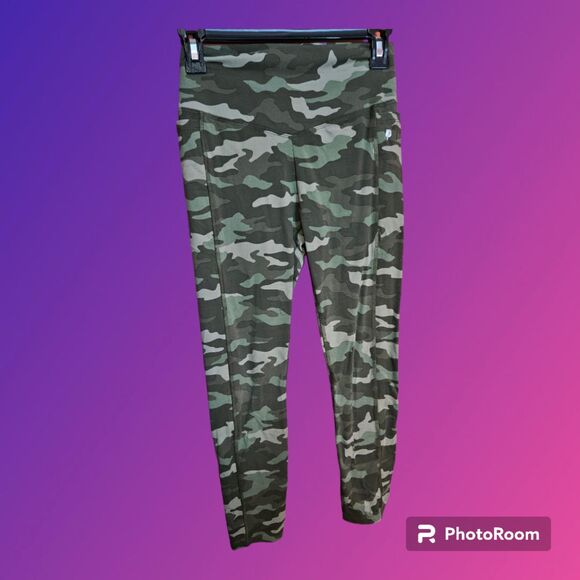 Victoria's Secret Pink Ultimate Camo Leggings Size S (U26) - Picture 1 of 2